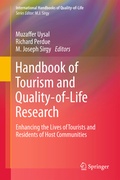 Cover: Handbook of Tourism and Quality-of-Life Research - Springer