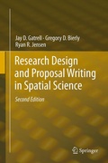 Cover: Research Design and Proposal Writing in Spatial Science - Springer