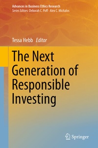 Enlarge image Cover: The Next Generation of Responsible Investing - Springer