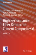 Cover: High Performance Fiber Reinforced Cement Composites 6 - Springer
