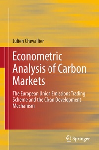 Enlarge image Cover: Econometric Analysis of Carbon Markets - Springer