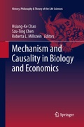 Cover: Mechanism and Causality in Biology and Economics - Springer