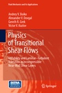 Cover: Physics of Transitional Shear Flows - Springer
