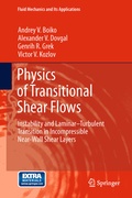 Cover: Physics of Transitional Shear Flows - Springer
