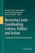 Cover: Restoring Lands - Coordinating Science, Politics and Action - Springer