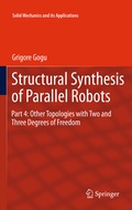 Cover: Structural Synthesis of Parallel Robots - Springer