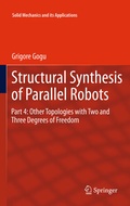Cover: Structural Synthesis of Parallel Robots - Springer