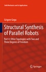 Cover: Structural Synthesis of Parallel Robots - Springer
