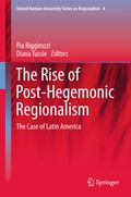 Cover: The Rise of Post-Hegemonic Regionalism - Springer