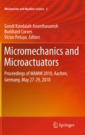 Cover: Micromechanics and Microactuators - Springer