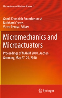 Enlarge image Cover: Micromechanics and Microactuators - Springer