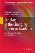 Cover: Scholars in the Changing American Academy - Springer
