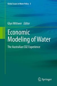 Enlarge image Cover: Economic Modeling of Water - Springer