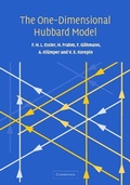 Cover: The One-Dimensional Hubbard Model - Cambridge University Press