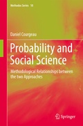Cover: Probability and Social Science - Springer