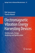 Cover: Electromagnetic Vibration Energy Harvesting Devices - Springer
