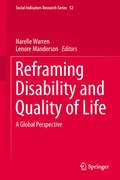 Cover: Reframing Disability and Quality of Life - Springer