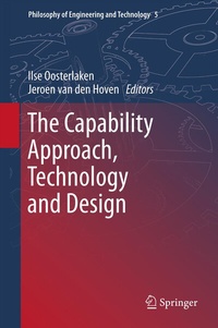 Enlarge image Cover: The Capability Approach, Technology and Design - Springer