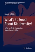 Cover: What's So Good About Biodiversity? - Springer