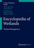 Cover: Encyclopedia of Wetlands - Springer