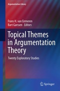 Cover: Topical Themes in Argumentation Theory - Springer
