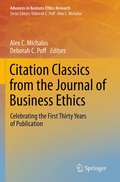 Cover: Citation Classics from the Journal of Business Ethics - Springer