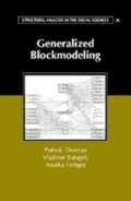 Cover: Generalized Blockmodeling - Cambridge University Press