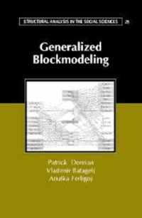 Enlarge image Cover: Generalized Blockmodeling - Cambridge University Press