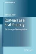 Cover: Existence as a Real Property - Springer