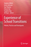 Cover: Experience of School Transitions - Springer