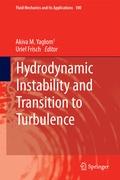 Cover: Hydrodynamic Instability and Transition to Turbulence - Springer