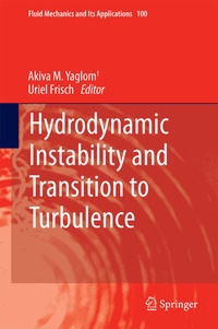 Enlarge image Cover: Hydrodynamic Instability and Transition to Turbulence - Springer