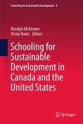 Cover: Schooling for Sustainable Development in Canada and the United States - Springer