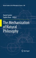 Cover: The Mechanization of Natural Philosophy - Springer