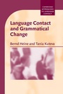 Cover: Language Contact and Grammatical Change - Cambridge University Press