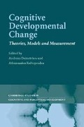 Cover: Cognitive Developmental Change - Cambridge University Press