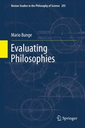 Cover: Evaluating Philosophies - Springer