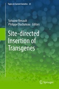 Cover: Site-directed insertion of transgenes - Springer