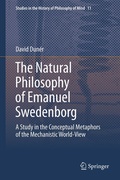 Cover: The Natural philosophy of Emanuel Swedenborg - Springer