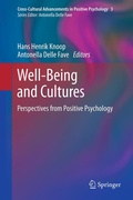 Cover: Well-Being and Cultures - Springer