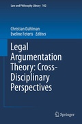 Cover: Legal Argumentation Theory: Cross-Disciplinary Perspectives - Springer