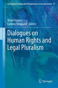 Enlarge image Cover: Dialogues on Human Rights and Legal Pluralism - Springer