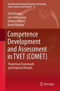 Enlarge image Cover: Competence Development and Assessment in TVET (COMET) - Springer
