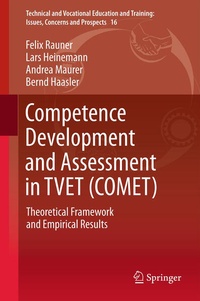 Enlarge image Cover: Competence Development and Assessment in TVET (COMET) - Springer