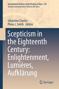 Cover: Scepticism in the Eighteenth Century: Enlightenment, Lumi&egrave;res, Aufkl&auml;rung - Springer