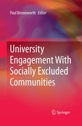 Cover: University Engagement With Socially Excluded Communities - Springer