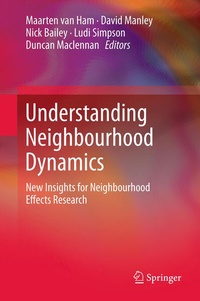 Enlarge image Cover: Understanding Neighbourhood Dynamics - Springer