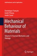 Cover: Mechanical Behaviour of Materials - Springer