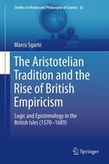 Cover: The Aristotelian Tradition and the Rise of British Empiricism - Springer