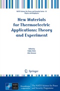 Cover: New Materials for Thermoelectric Applications: Theory and Experiment - Springer